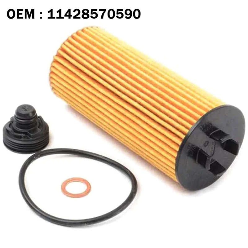 

10Pcs 11428570590 Oil Filter 15Mm Filter For BMW Mini Coope X1 F45 F46 F48 F54 F55 F56 Spare Parts Accessories