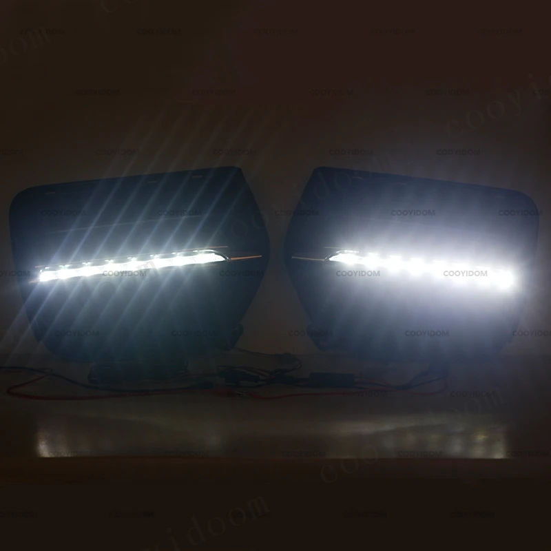 Автомобильный передний дневной ходовой светильник белый светодиодный дневное