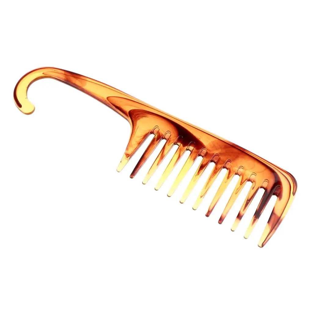 

Anti-Static Comb Wide Toothed Hairbrush Hair Detangling Conditioning Comb Shower Shampoo Comb