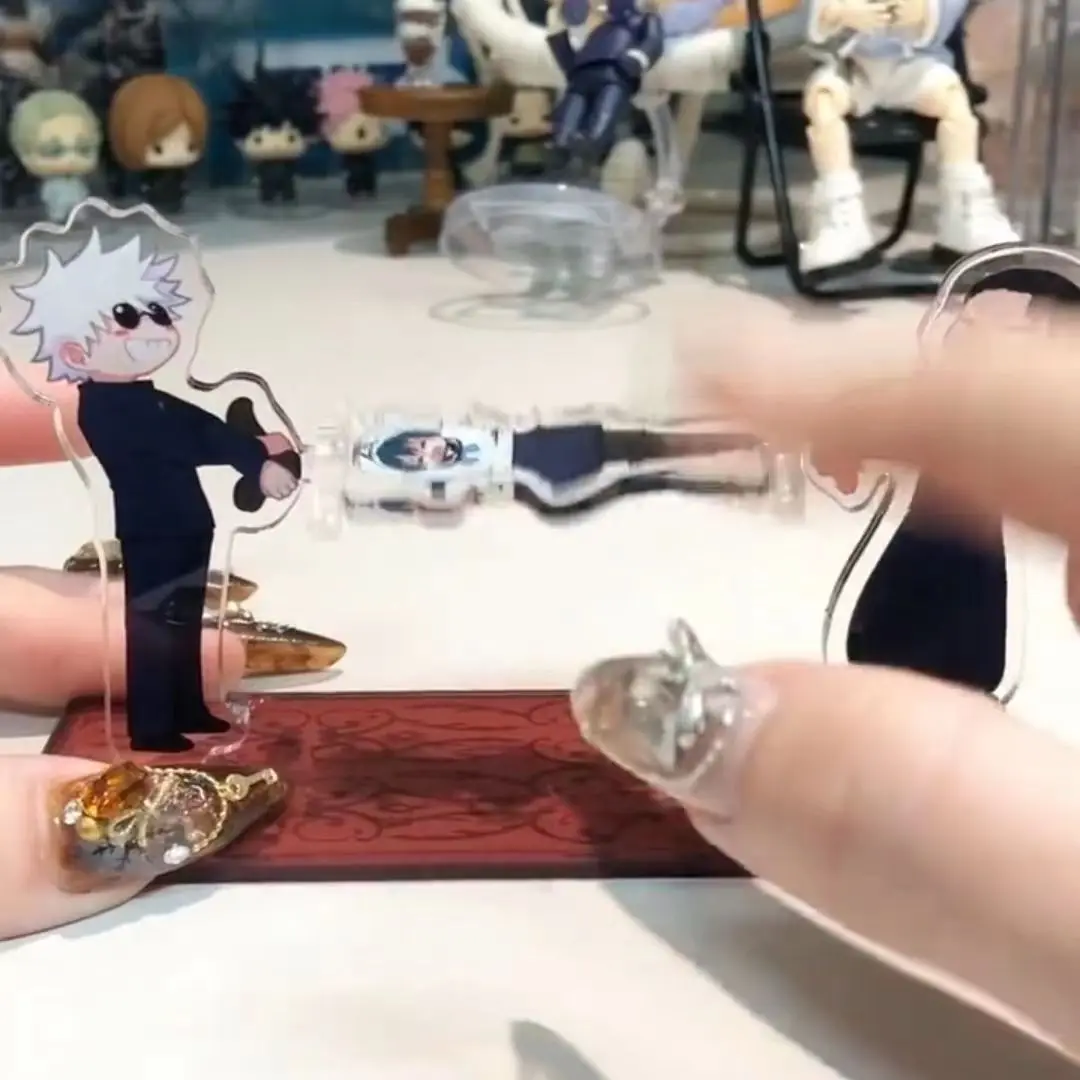 Аниме Дзюдзюцу Кайсен Сатору Годжо Geto Suguru косплей акриловый вращающийся знак