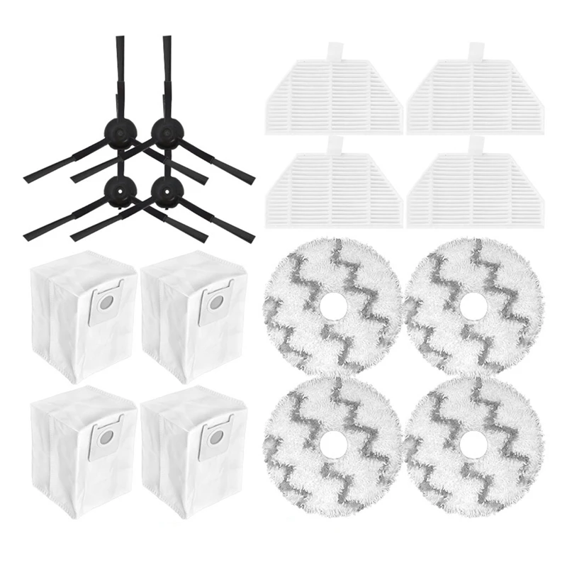 

For Xiaomi Roidmi EVA Self-Cleaning Emptying Robot Vacuum SDJ06RM Replacement Spare Parts Hepa Filter Side Brush Mop