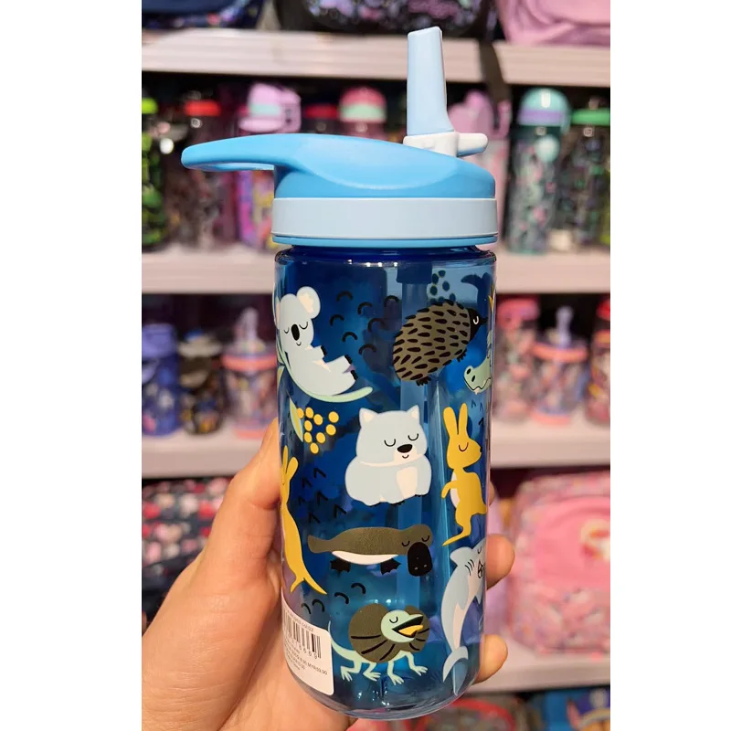 Подлинная австралийская миска для воды Smiggle Студенческая Складная соломенная