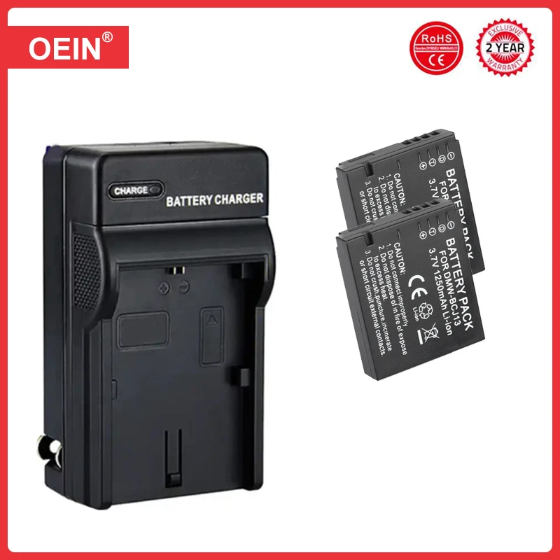 4 шт. 1250 мАч DMW-BCJ13 BCJ13 BP-DC10 BPDC10 полностью декодированный аккумулятор для Panasonic Lumix