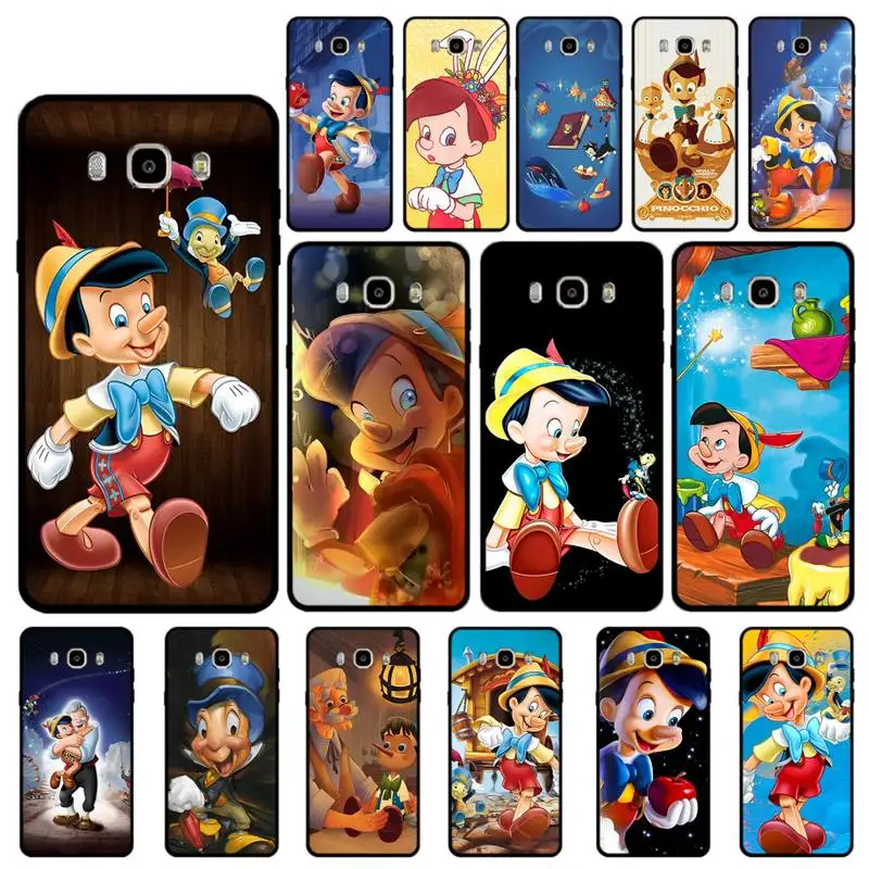 

Disney Pinocchio Phone Case for Samsung J 2 3 4 5 6 7 8 prime plus 2018 2017 2016 core
