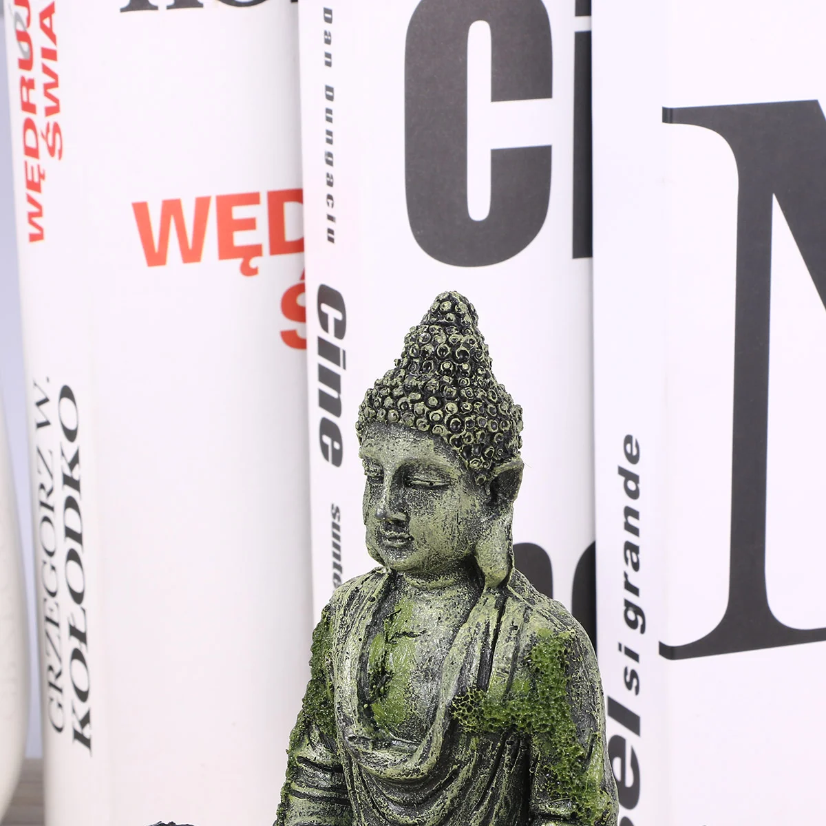 Декоративная статуя из смолы для аквариума сидящая украшения рептилий украшение