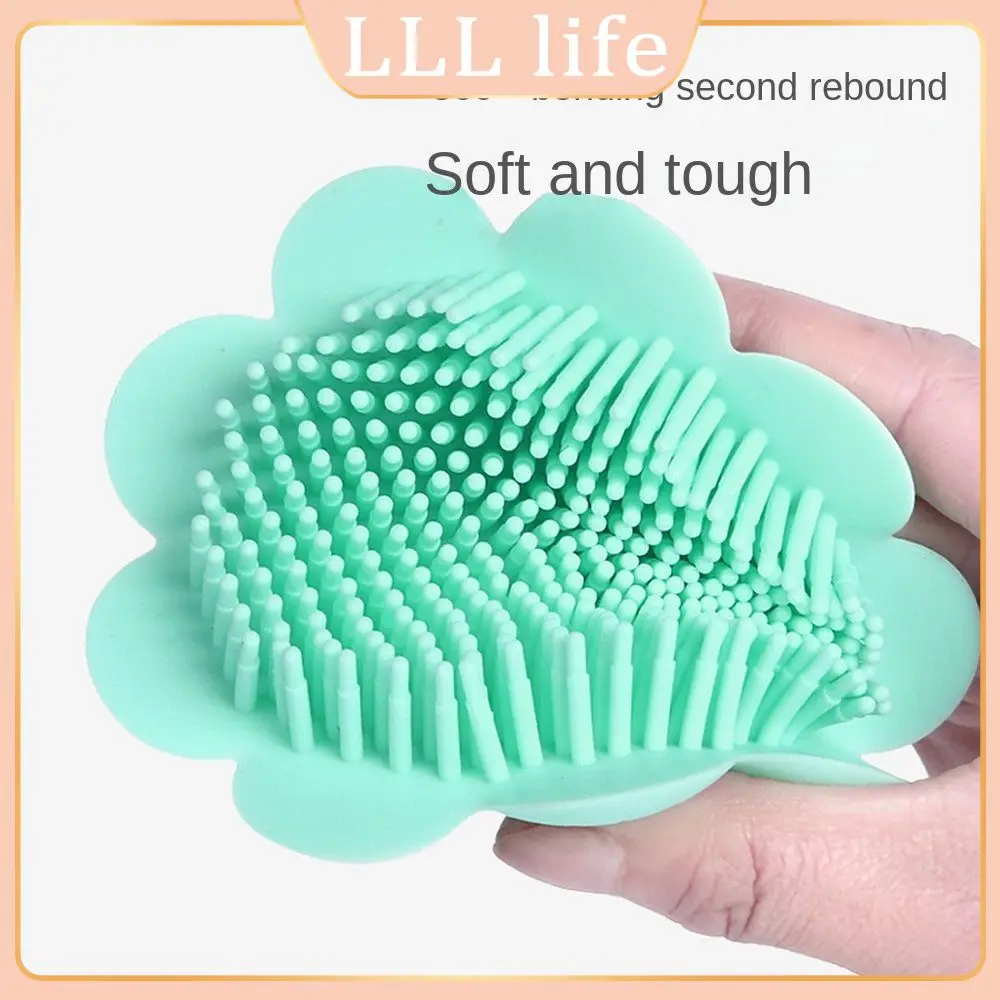 

Soft Body Scrubber Bath Brush Wisp For Body Exfoliating Brush Bath Sponge Bathroom Accessories Silicone Shampoo Brush