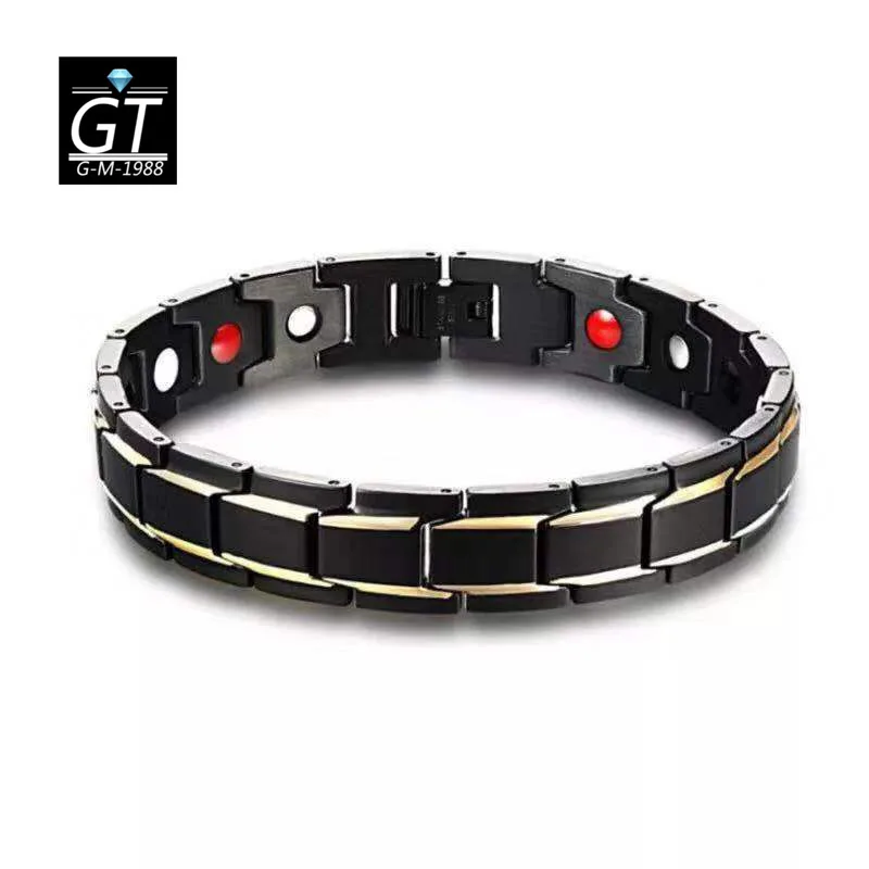 

Weight Loss Men Couple Bracelet Magnets Slimming Removable Bangle Relieves Fatigue Magnetic Therapy Health Care Jewelry