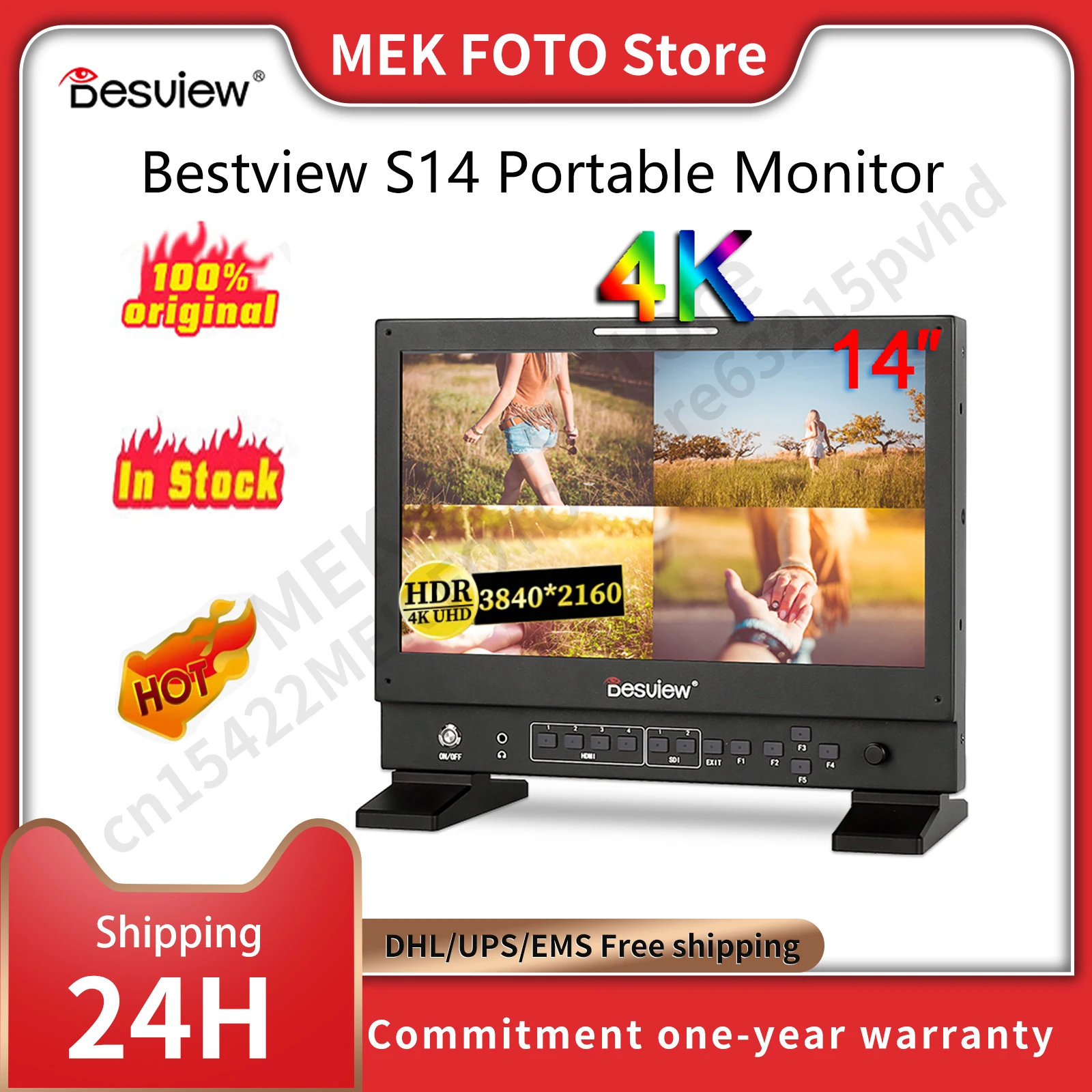 Портативный монитор 4K 3840x2160 Bestview S14