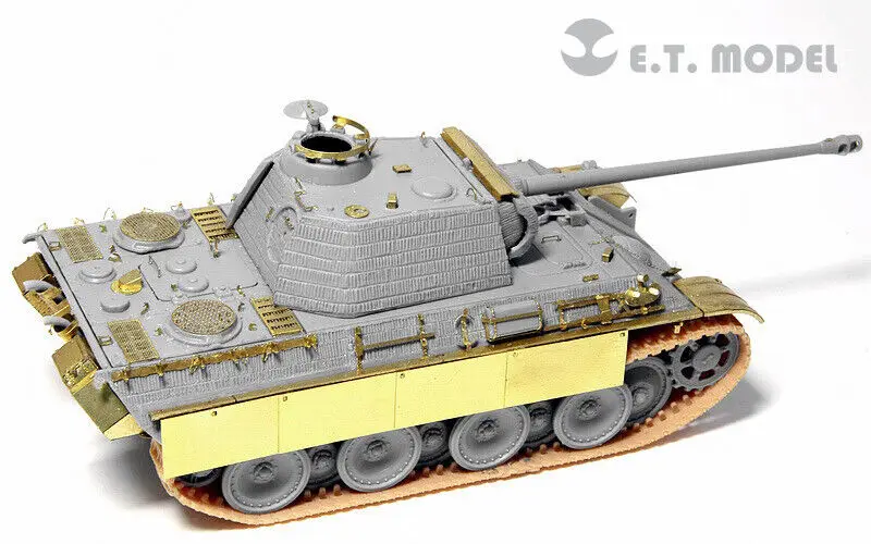 Модель ET 1/72 E72-009 немецкая пантера Второй мировой войны G для набора дракона