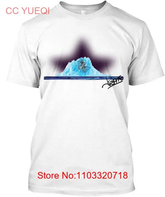 Футболка Mysterious Iceberg с круглым вырезом размеры от S до 4XL