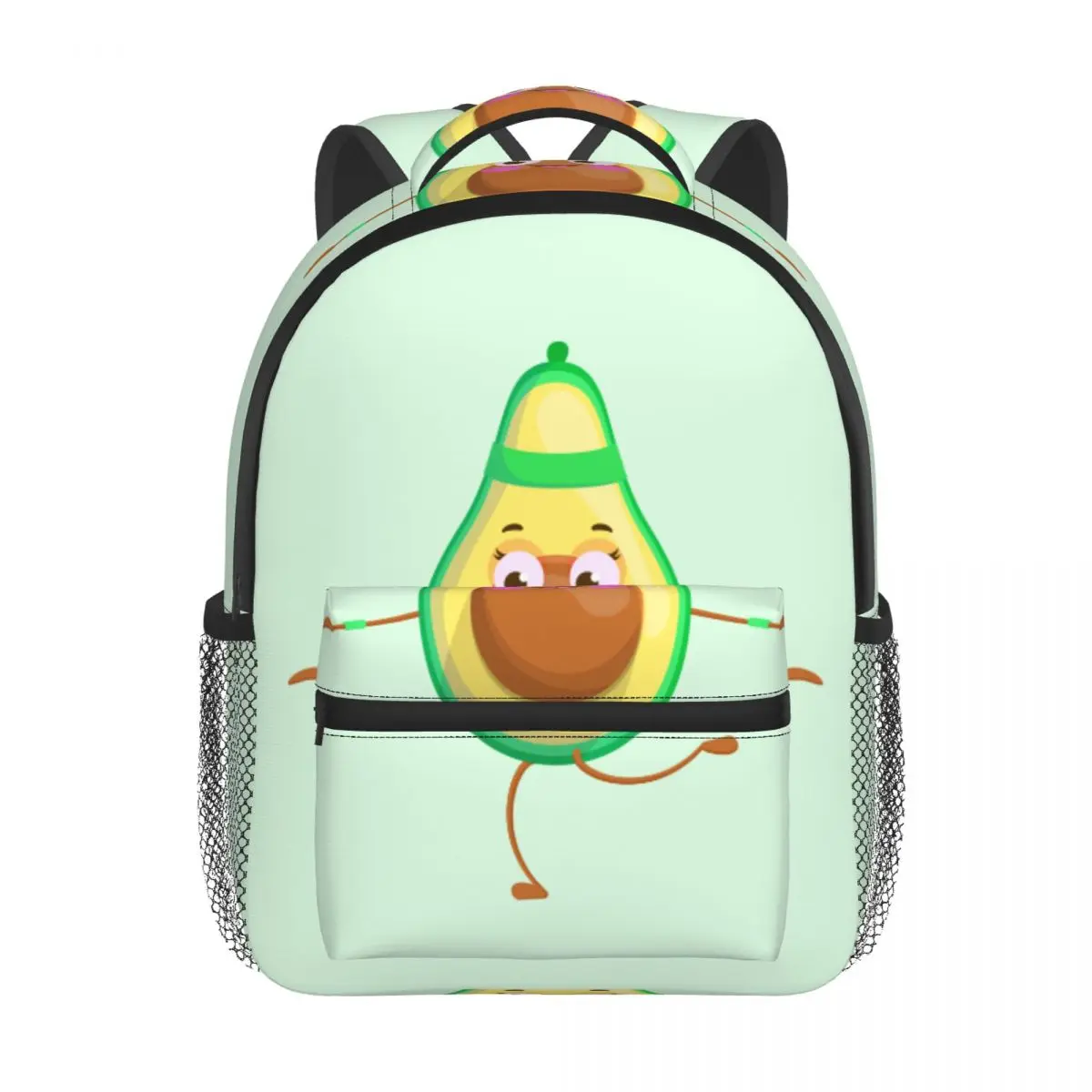 Kids Backpack Active Cartoon Avocado Kindergarten Children Mochila School Bag