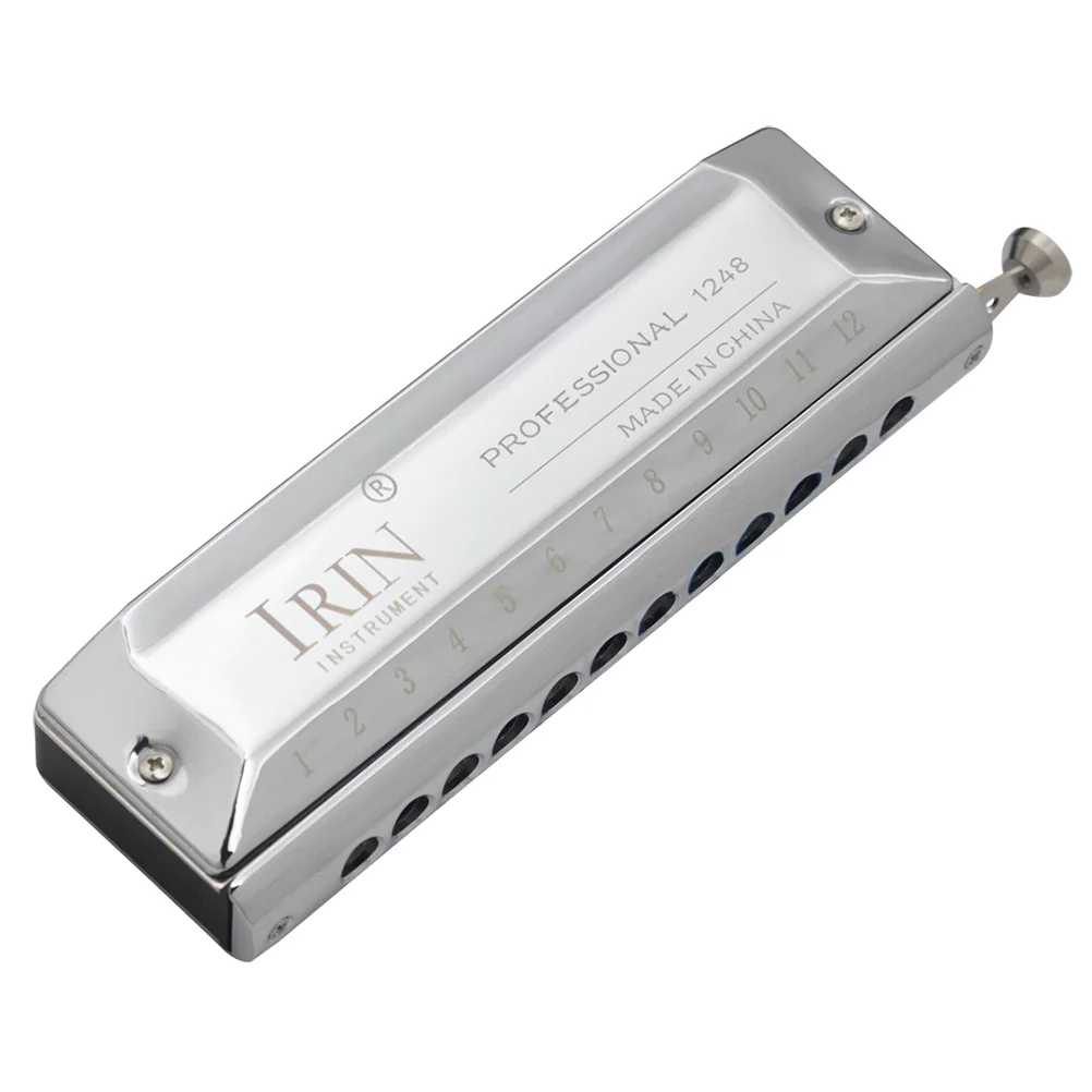 1 шт. Хроматическая гармоника с 12 отверстиями и 48 для начинающих влюбленных |