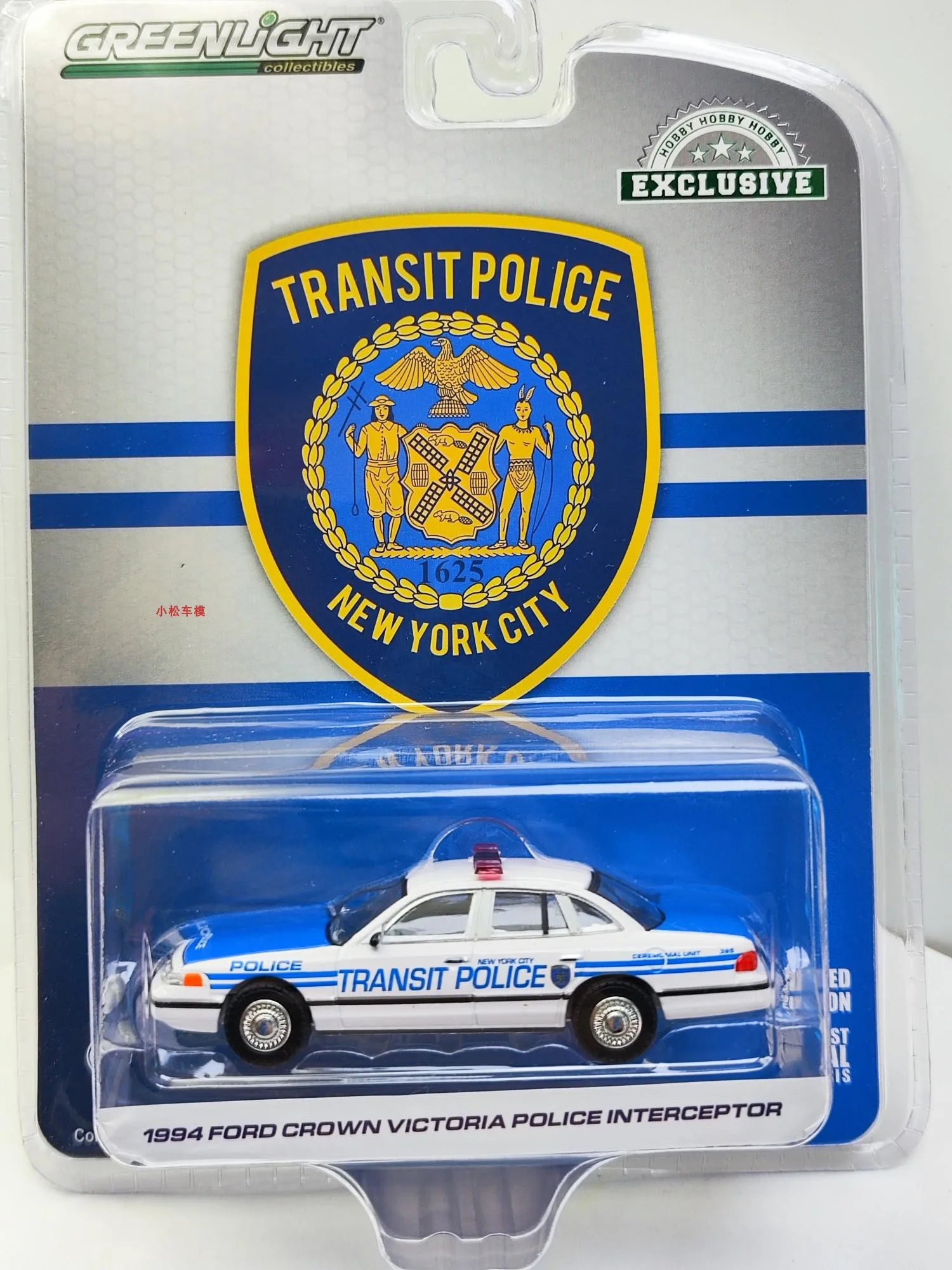 

GreenLight 1:64 1994 Ford Crown Vic модель полицейской машины