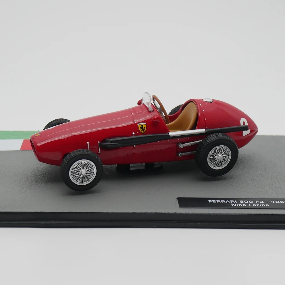 Модель автомобиля под давлением Ixo 1:43 Ferrari 500 F2 1953 Nino Farina, металлическая Игрушечная машина