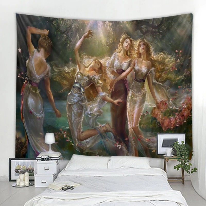 

Настенный гобелен ZHENZHENRISHANG Mandala 100% полиэстер