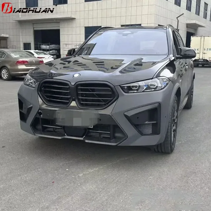 Фото BMW X6 G06 2023-2024 xDrive30i 40i M60i M50D XDrive30d Модернизированный X5M F95 X6M F96 Передний радиатор со светодиодным бампером LCI Решетка №4