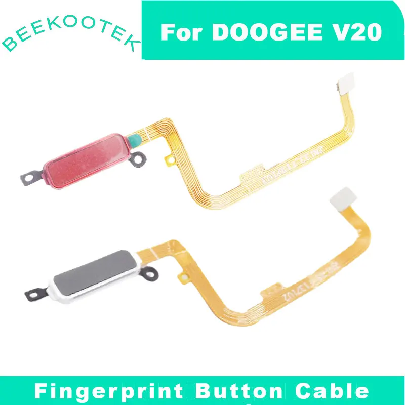 New Original DOOGEE V20 Fingerprint Sensor Button Flex Cable FPC Replacement Accessories For Doogee V20 Smart Cell Phone