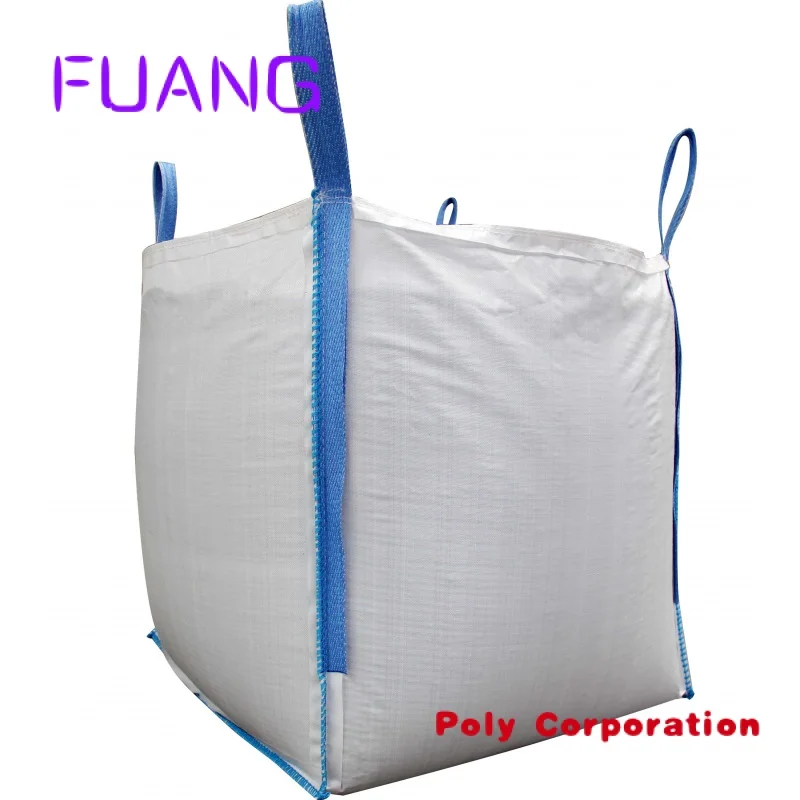 Best price good quality safety factor 5:1 super sacks 100% testing 1000kg big bulk jumbo FIBC container bag