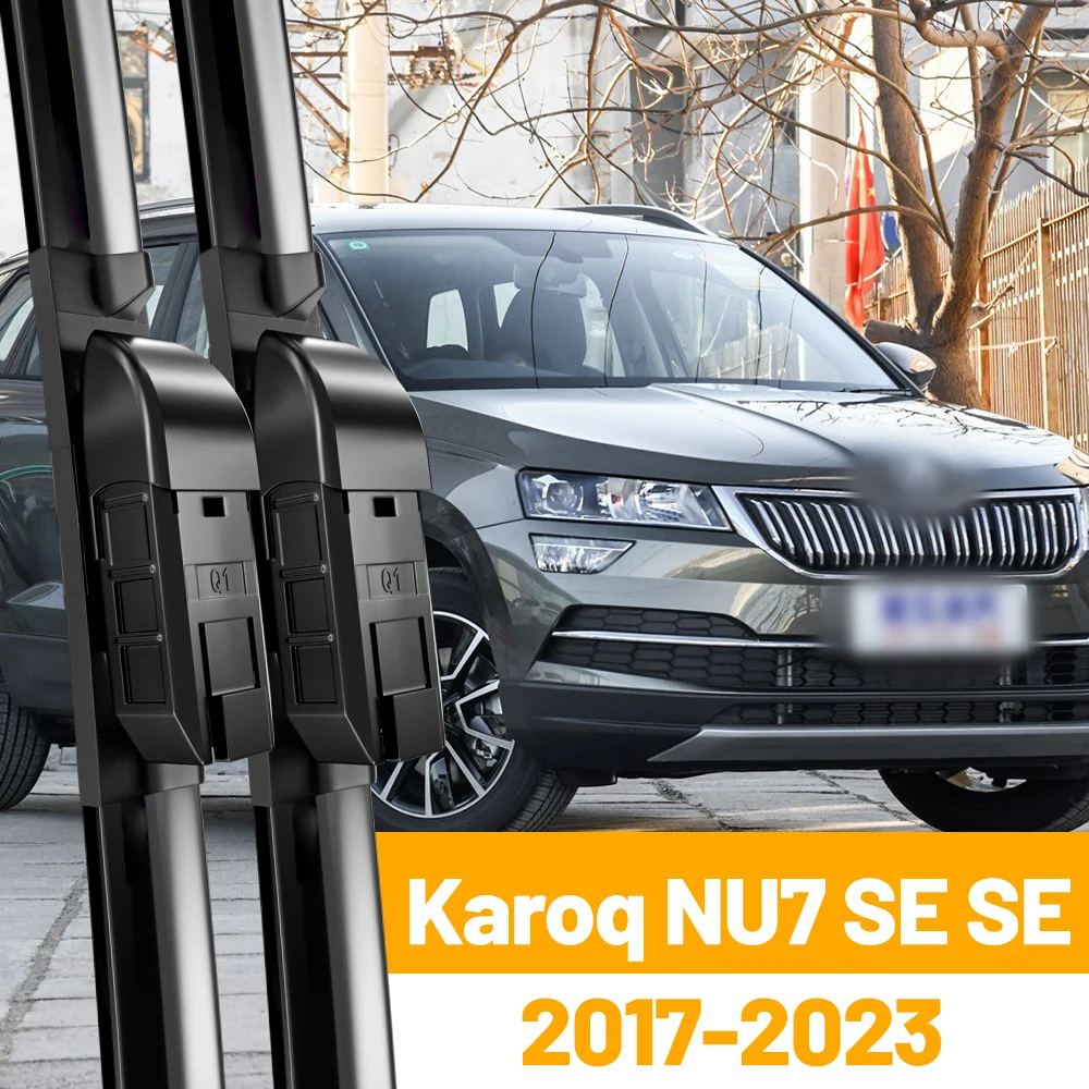 

Щетки Стеклоочистителя Для Лобового Стекла Skoda Karoq NU7 SE 2017-2023, Из Натурального Каучука, Бескаркасные, Интеллектуальные