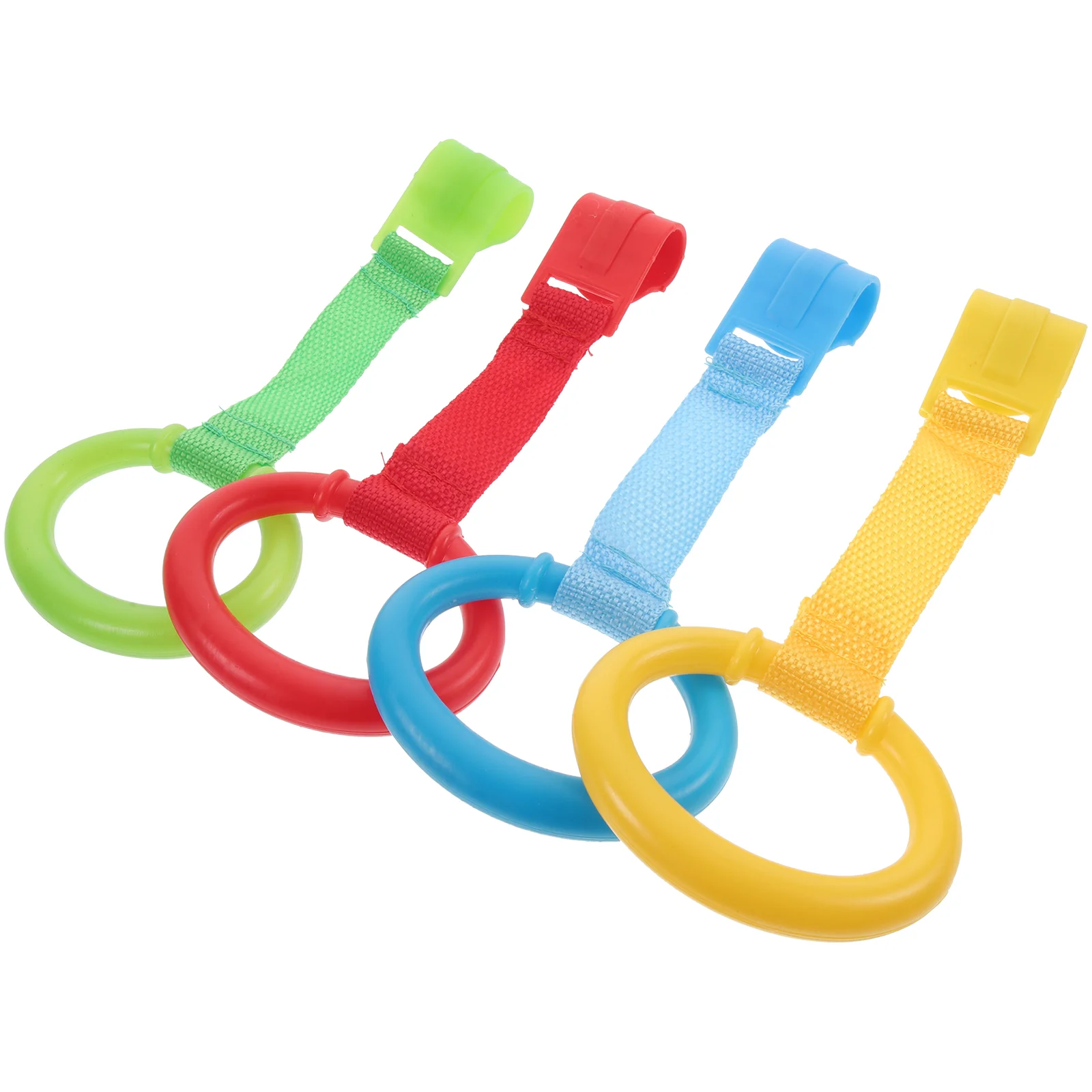 

Baby Hand Pull Ring Stand Rings Walking Assistant Crib Hanging Toddler Cot Handle
