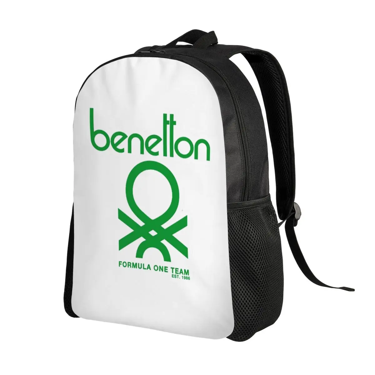 Фото Рюкзак Benetton, вместительный, для детей, школьный, на плечо, для мужчин и женщин №2