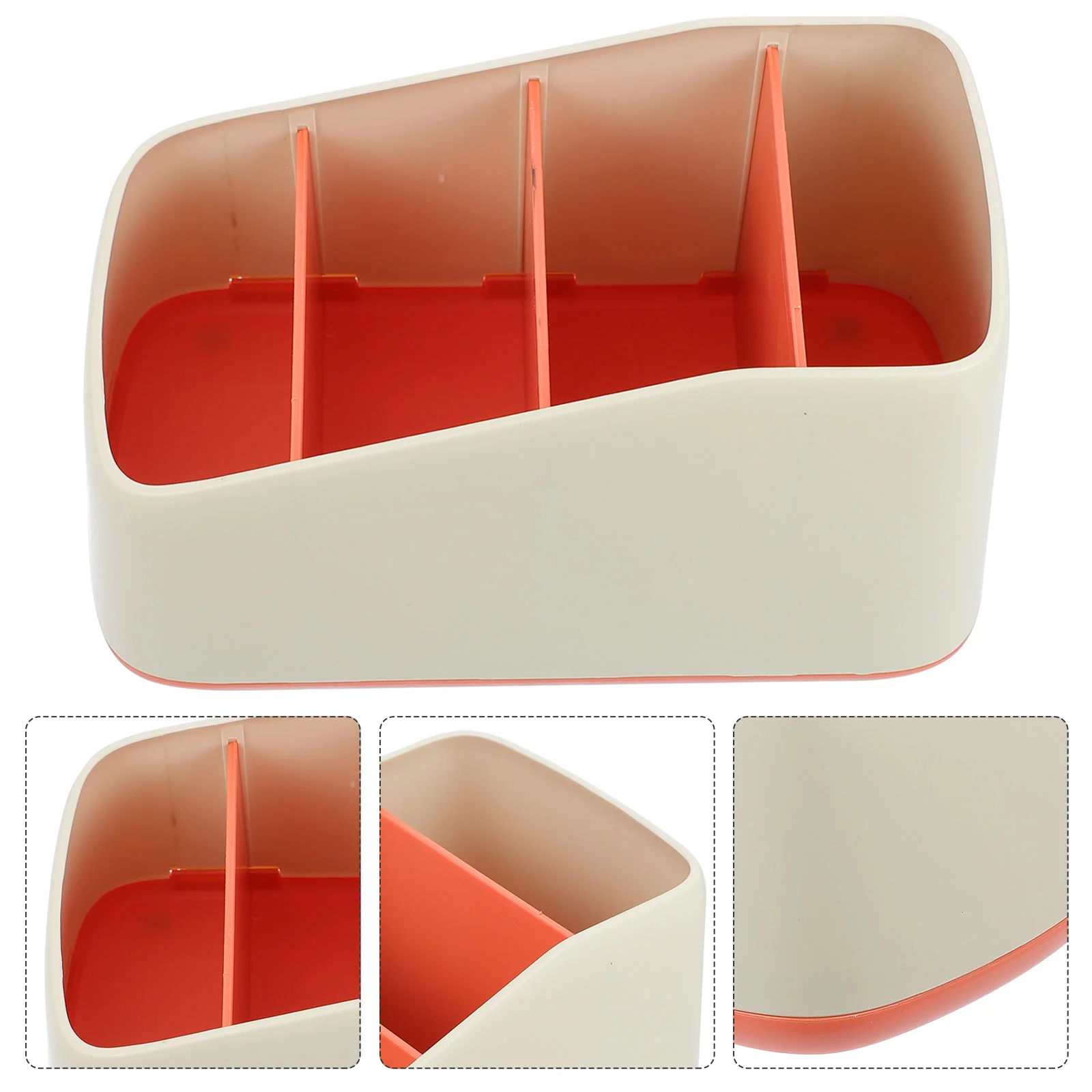 

Decorative Storage Bins Desktop Storage Container Plastic Control Holder Home Office Abs Organizers