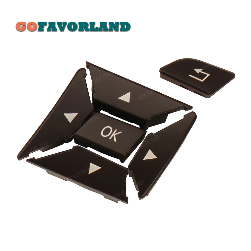 

Front Left Or Right Steering Wheel Control Switch Cover Brown Plastic 2185400162 2185400262 For Mercedes Benz C Class W204