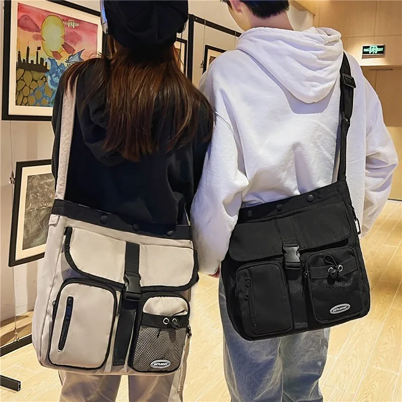 

Nylon Waterproof Women Handbags Shoulder Bag Japanese Ladies Messenger Bag Student School Crossbody Bags For Girl Satchel