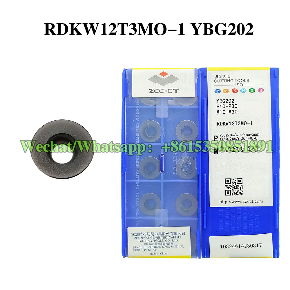 

ZCC CT RDKW12T3MO-1 RDKW12T3MO-2 YB9320 YBG202 YBG205 YBG102 Оригинальные твердосплавные лезвия с ЧПУ