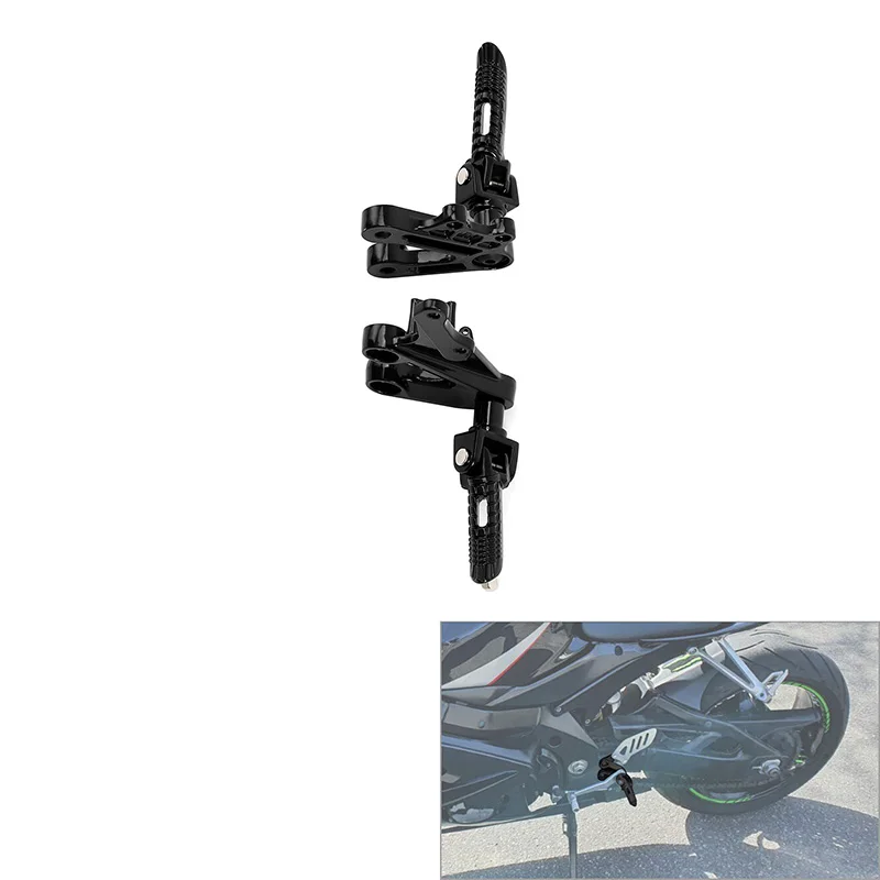 Фото Кронштейны для передних подножек водителя, подходят для Suzuki GSXR1000 2003-2004 №1