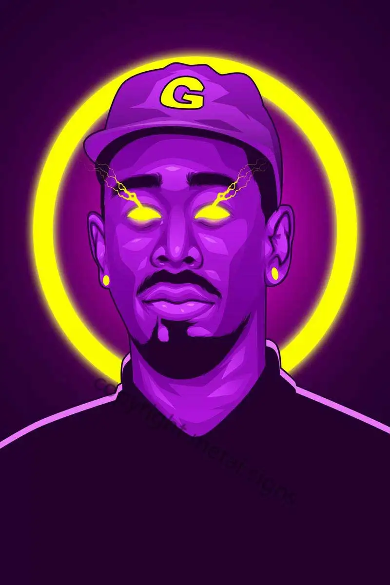 

Неоновая жестяная вывеска Тайлера, настенное украшение для комнаты, винтажный неоновый знак в стиле ретро для кафе, дома, клуба, без светоди...