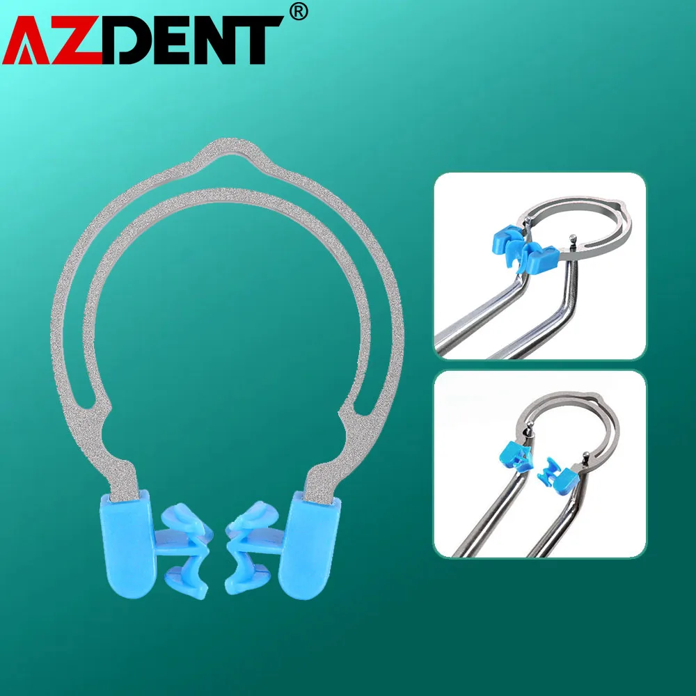 Azdent Dental Matrix Sectional Contoured Matrices Clamps Wedges Metal Spring