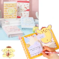 sanrio hello kitty cinnamoroll cartoon leather notebook cute anime notepad memo ins student hand ledger diary student gift