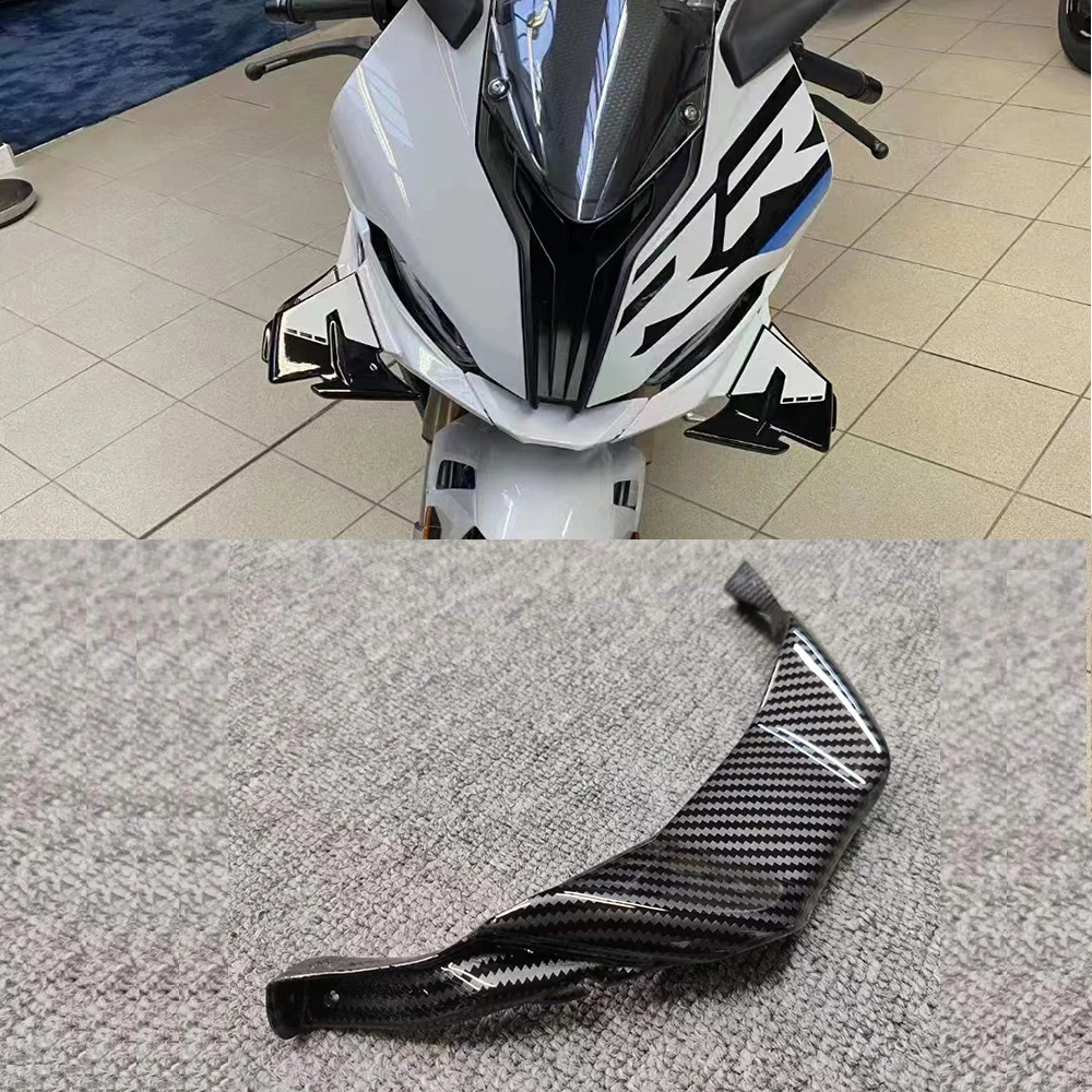 

For BMW S1000RR 2023 + Motorcycle Accessories 100% Pure Carbon Fiber Front Fairing Nose Fairings Cover Panels Parts Kits