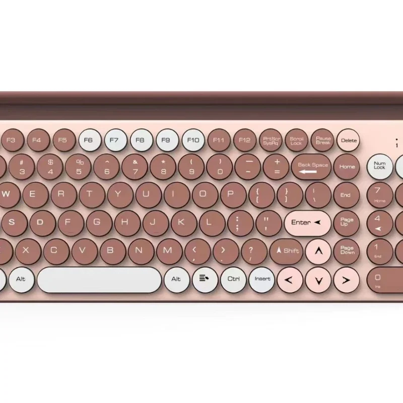 Беспроводная двухрежимная офисная клавиатура Bluetooth 2 4G со слотом для карт