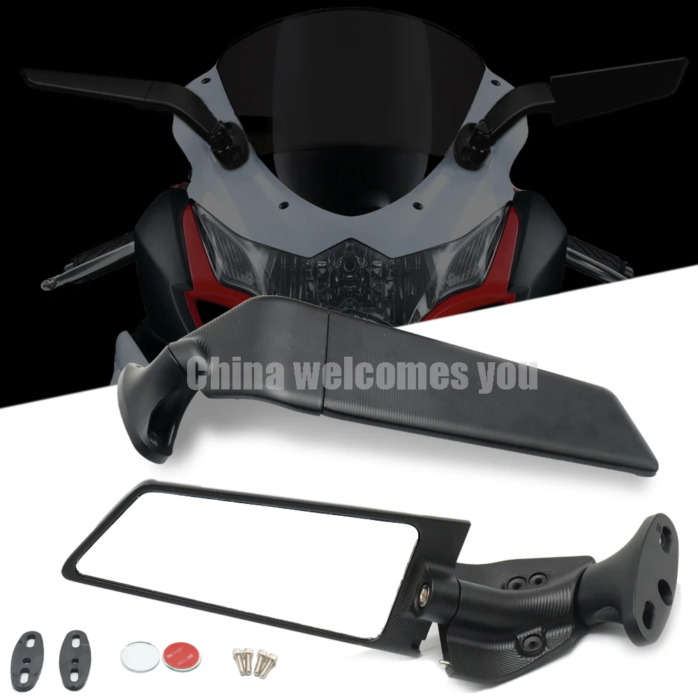 

Отражатель для зеркала заднего вида, регулируемое вращающееся прозрачное зеркало заднего вида, аксессуары для Suzuki GSXR1000 K9 K10 K11 K12 K13