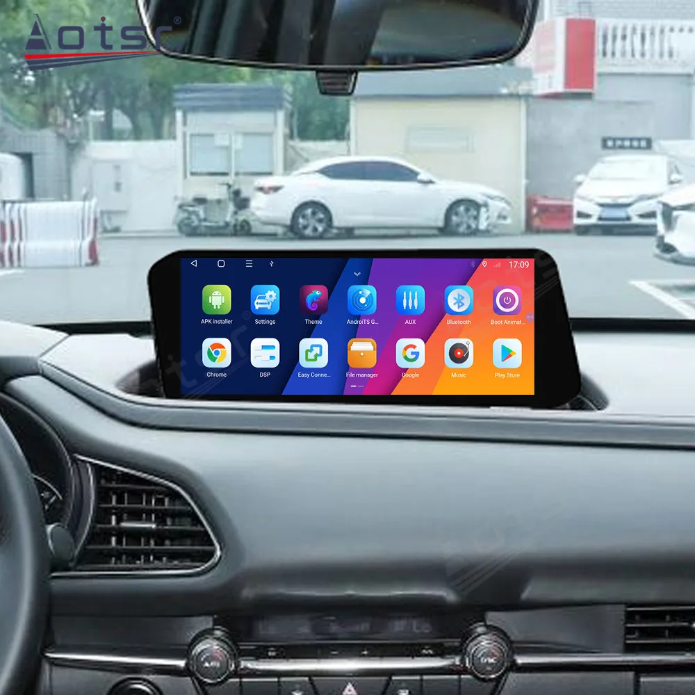 Автомобильный мультимедийный плеер Qualcommte с экраном Android для Mazda3 CX-30 2020 GPS радио