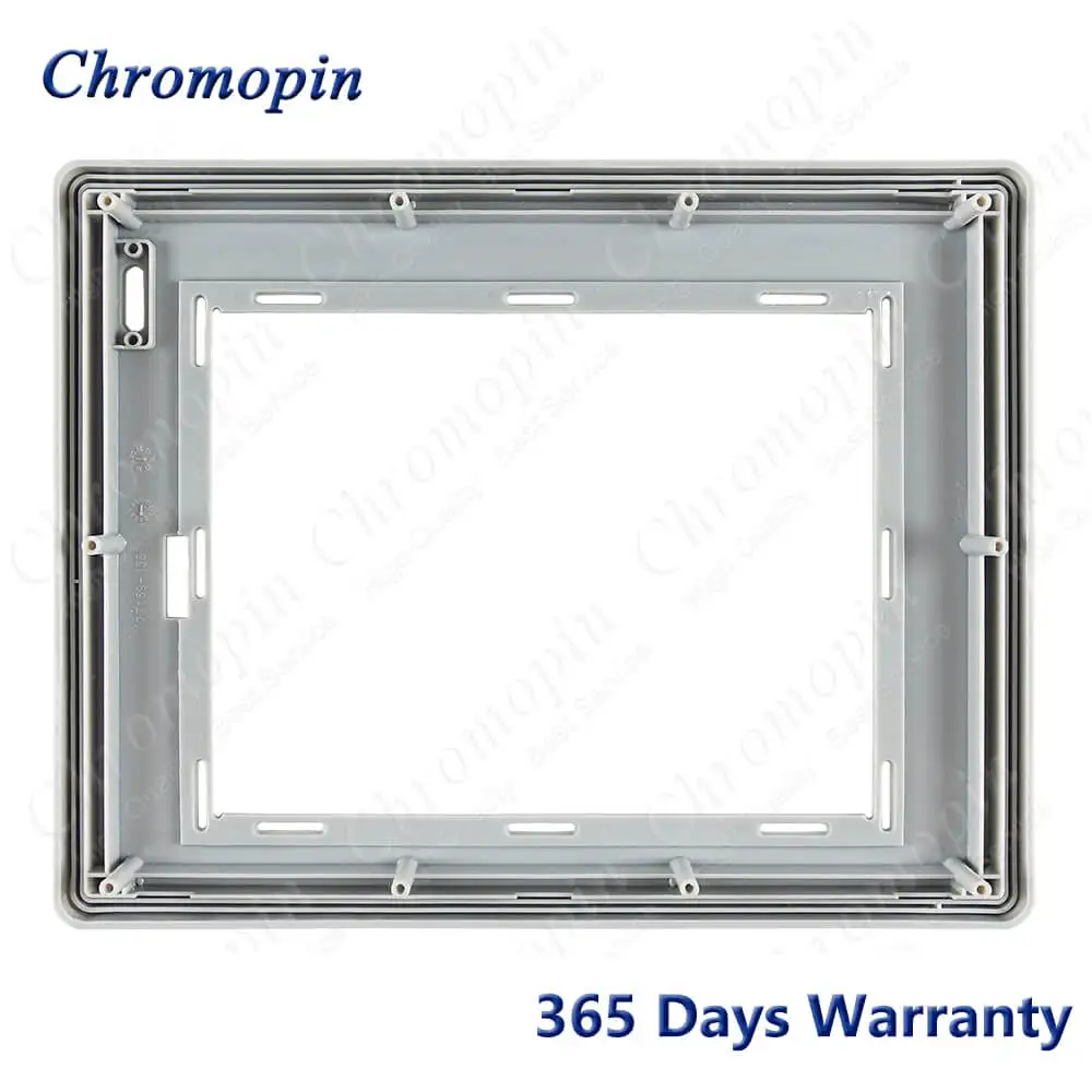 Передняя крышка чехол Корпус Корпуса для AB 2711P-B12C4D6 2711P B12C4D6 + стекло сенсорной