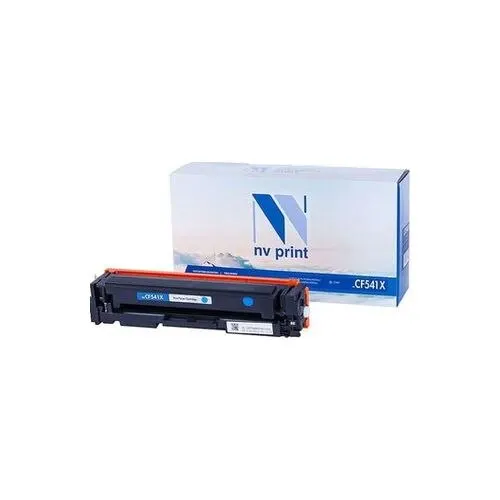 Картридж CF541X для принтера HP LaserJet Pro Color M254dw M280nw M281fdn NVP голубой | Картриджи с тонером