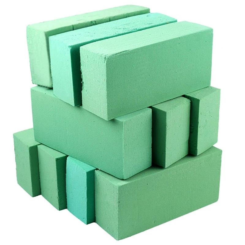 

10 шт., пенопластовые блоки для сухих и влажных цветов