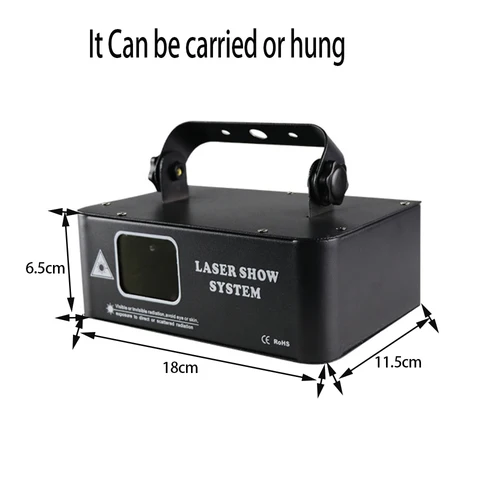 LINYEE RGB лазерный проектор для сцены 500 мВт