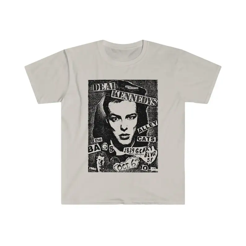 Футболка с плакатом группы Dead Kennedys Alley Cats