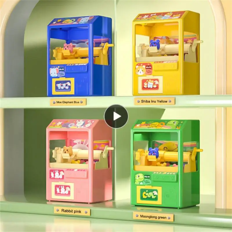 

Gift Toy Candy Doll Machine Stuffed Toy Auto Clip Doll Childrens Toys And Gifts Rechargeable Childrens Doll-clamping Machine