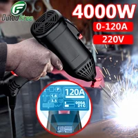 220v 4000w handheld portable electric arc welding machine automatic digital intelligent welding machine current adjustment