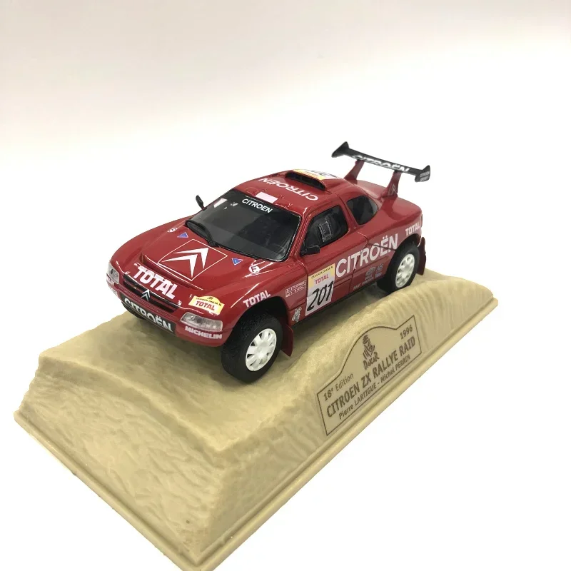 Масштаб 1:43 раллийный автомобиль Citroen ZX литые модели автомобилей из сплава