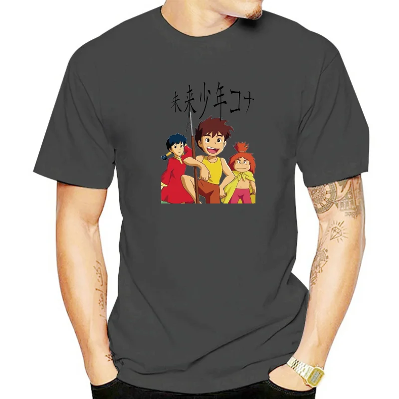 Мужская футболка с коротким рукавом Future Boy Conan унисекс женская