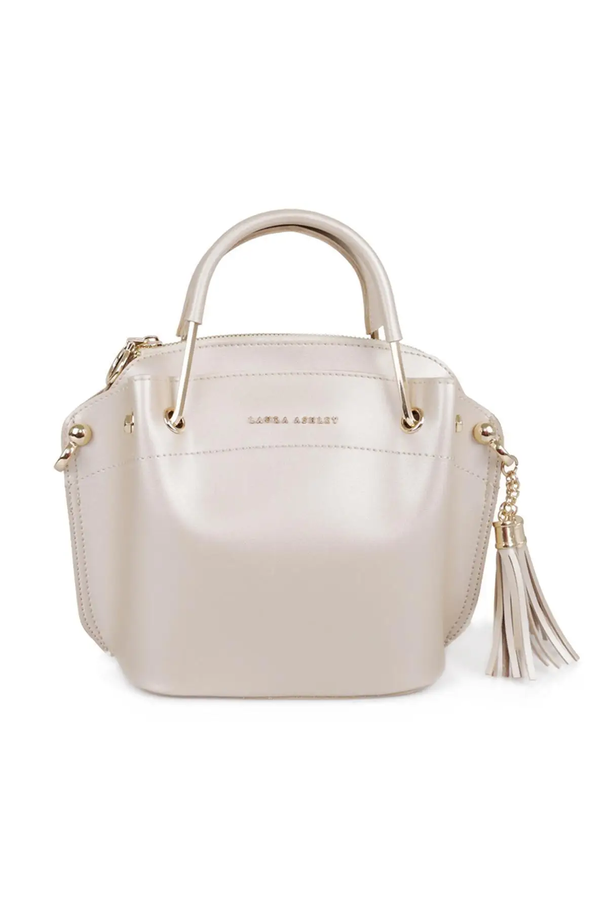 

Women's Tassel Detail Shoulder Bag Gold