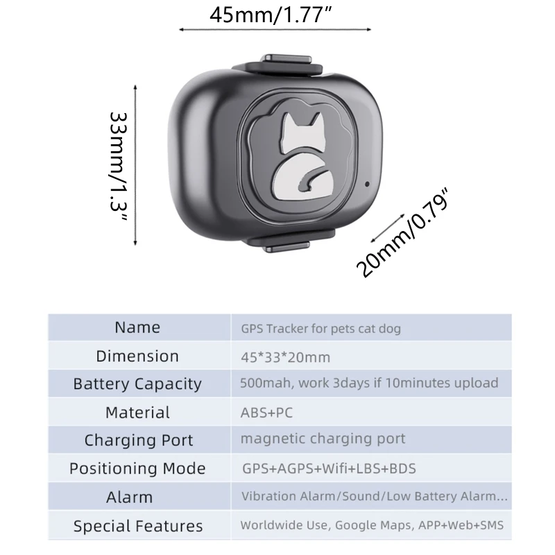 03KB автомобильный GPS-трекер миниатюрный Интеллектуальный Мини-локатор устройство