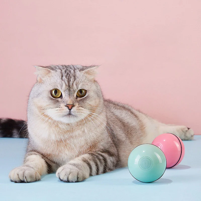 

Перезаряжаемый игрушечный мяч, игрушки для кошек, умная движущаяся цветная игрушка, мяч, самодвижущаяся кошка, Электрический интерактивный волшебный шарик
