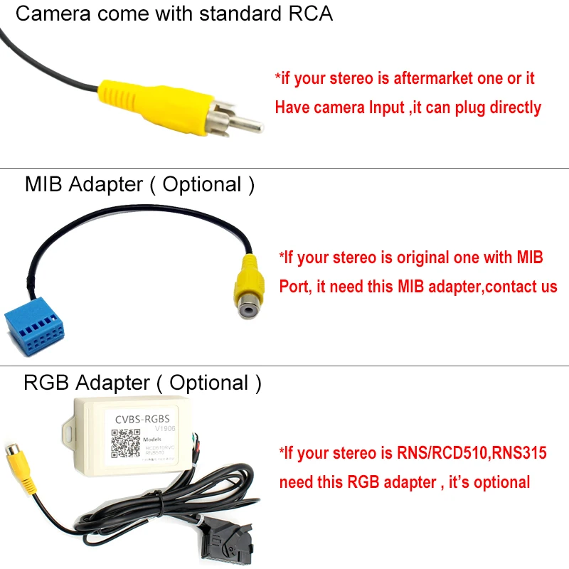 $73.99 Flip Logo Camera For VW Golf 6 7 8 Passat CC Polo Badge Car Emblem VW Rotating Rear view backup parking Flipping Camera 720P AHD